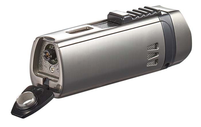 Visol Denali Triple Torch Cigar Lighter - Gun Metal - Crown Humidors