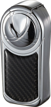 Visol Dobrev Iii Triple Jet Flame Carbon Fiber Cigar Lighter - Crown Humidors