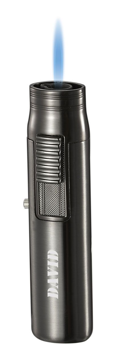 Visol Sherman Gunmetal Single Flame Torch Lighter - Crown Humidors