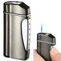 Visol Nolet Gunmetal Wind-resistant Torch Flame Lighter - Crown Humidors