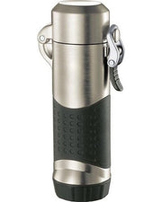 Visol Summit Gun Satin Wind-resistant Jet Flame Lighter for Outdoors - Crown Humidors