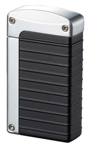 Visol Norfolk Black Matte Torch Flame Lighter - Crown Humidors