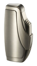 Visol Rio Triple Flame Torch Lighter - Brushed Nickel - Crown Humidors