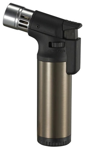 Visol Ares Quad Flame Torch Lighter - Gunmetal - Crown Humidors