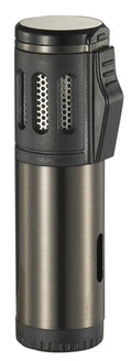 Visol Artemis Triple Flame Torch Lighter - Gunmetal - Crown Humidors