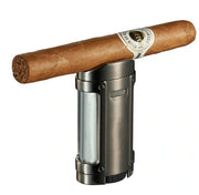 Visol Rhino Gunmetal Quad Torch Flame Cigar Lighter - Crown Humidors